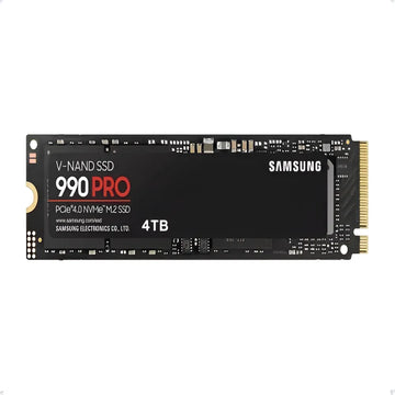Disco Solido Ssd Samsung 990 Pro 4tb Pcie 4.0 7450 Mbs Nvme Color Negro