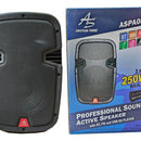 Parlante American Sound 250w Recargable + Tripode Metalico Negro