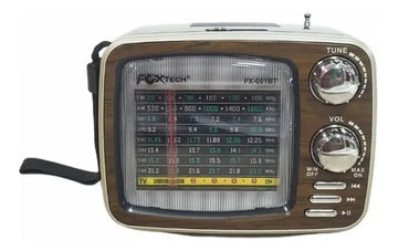 Radio Parlante Bluetooth Am/fm/usb/mp3 Recargable Retro 061