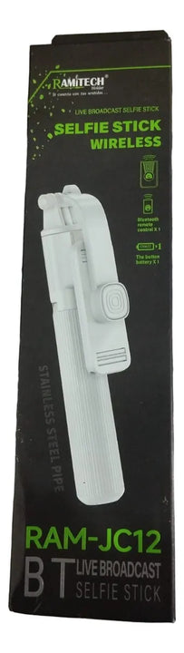 Palo Selfie Celular Inalámbrico Bluetooth Led Telescópica