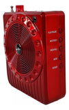 Parlante Portátil Micrófono Amplificador Bluetooth Radio Sd