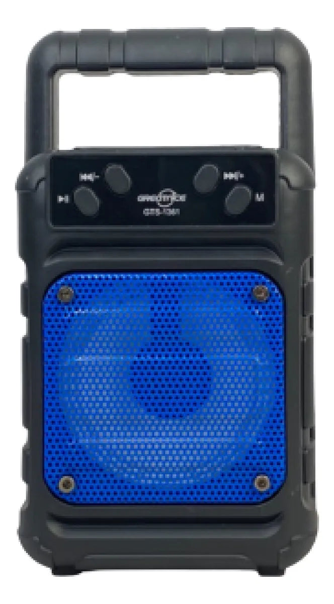 Parlante Pequeño Bluetooth , Usb Y Radio Recargable Negro