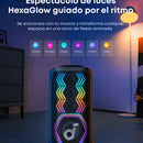 Parlante Bluetooth Soundcore Rave 3s Con 2 Microfonos 200w Color Negro