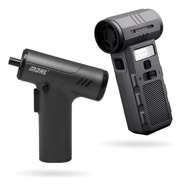 Destornillador Eléctrico Con Soplador Aspiradora Todo En Uno Multifunción