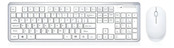 Combo Teclado Y Mouse Inalambrico 2.4g Windows Mac Seisa