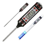 Termómetro Digital De Cocina Gastronómico .. Color Negro