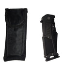 Navaja Táctico Cuchillo Supervivencia Daga Plegable Militar Negro