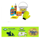 Kit Simoniz Cera Shampoo Silicona Espuma Auto Carro