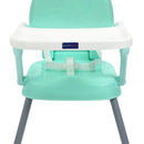 Silla Comedor Bebe 3en1 Happy Baby Azul Cp7000