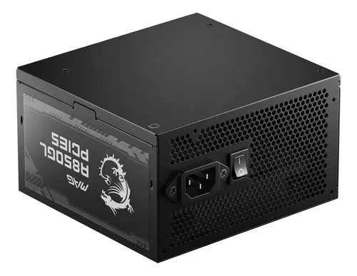 Fuente De Poder Para Pc Msi Mag A850gl Pcie5 850w Negra 110v Negro