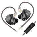 Auriculares in-ear gamer KZ Castor Bass version Sin microfono 120 cm