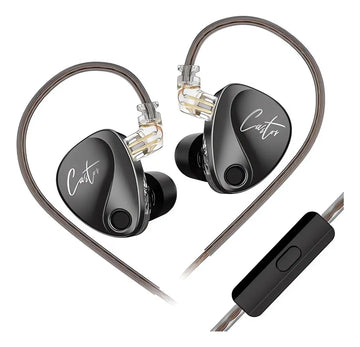 Auriculares in-ear gamer KZ Castor Bass version Sin microfono 120 cm