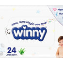 Toallitas Winny Aloe Vera X24