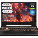Portatil Gamer Asus Tuf Ryzen 5 7535h Ram 24gb Ssd 512 Rtx 2050 4gb