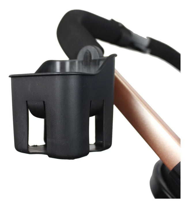 Coche Bebé Reclinable Moises Bebesit Gold Lx, Plegable Azul Chasis Dorado