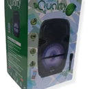Parlante Cabina De Sonido Profesional Bt + Microfono 6.5' Negro