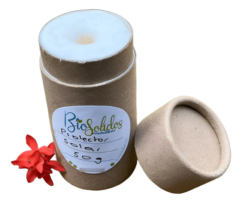 Protector Solar Sólido Natural Biosólidos 50 G