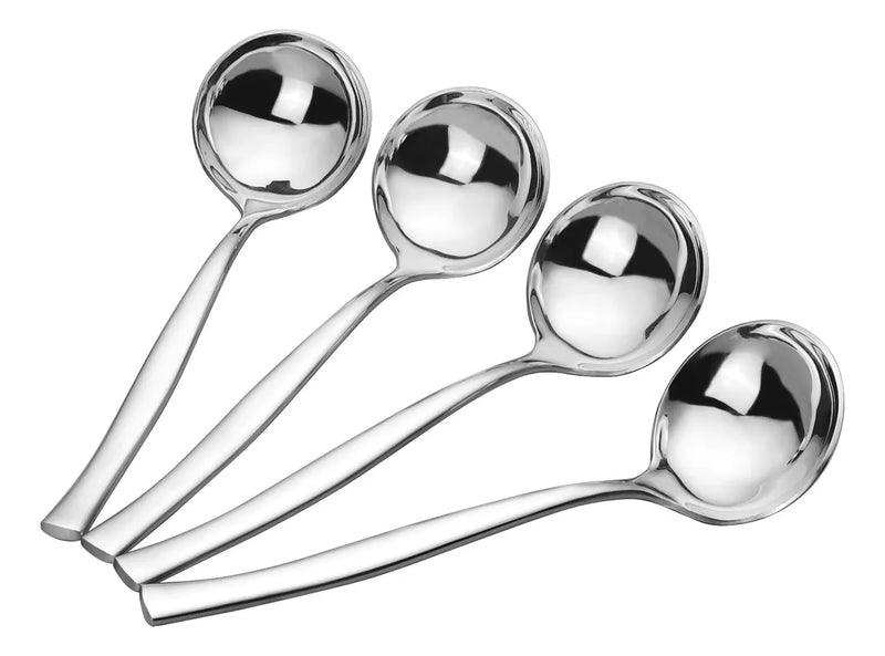 Pekky Cuchara Pequeña Para Sopa, Cucharón De Acero Inoxid.