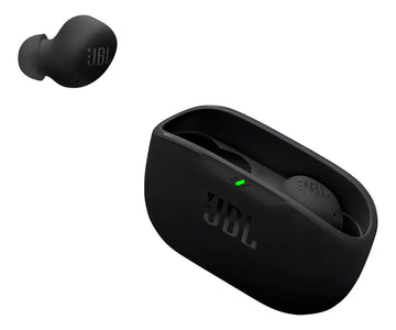 Auriculares Jbl Wave Buds 2 con cancell Ruido Colors, color negro