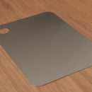 Tabla Para Aplicar En Acero Inoxidable 304/ 20x30 Cm Lisa Plateado