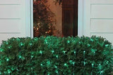 Red De Luces Navideñas Led Verde 4' X 6' - Cable Verde
