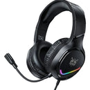 Auriculares profesionales para jugadores Onikuma X31 Rgb negros