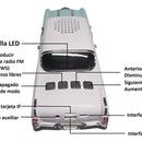 Radio Parlante Carro Ws-598 Bluetooth Fm Usb Y Manos Libres Celeste