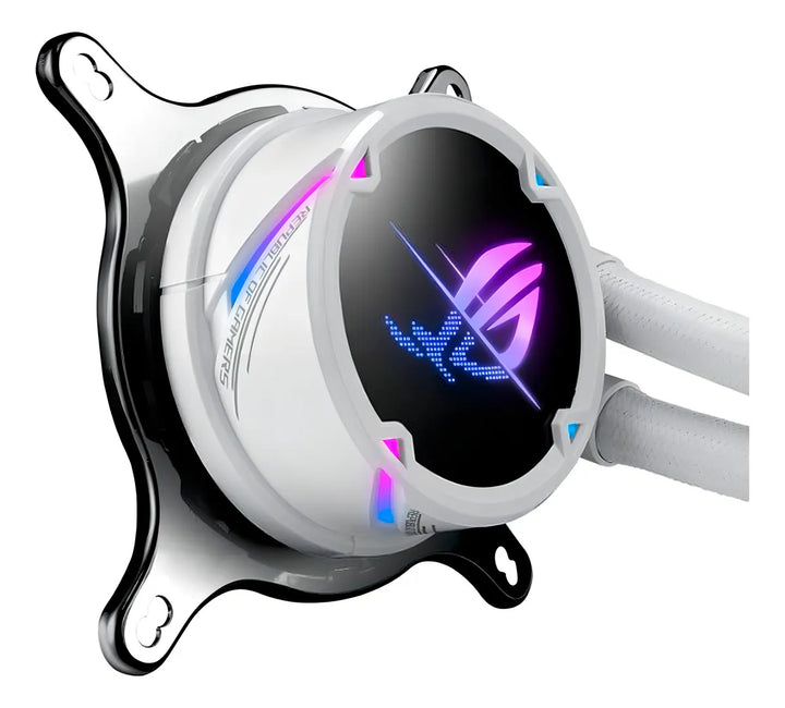 Enfriamiento Liquido Asus Rog Strix Lc Ii 240 Argb We Led Rosa, Verde, Amarillo, Azul
