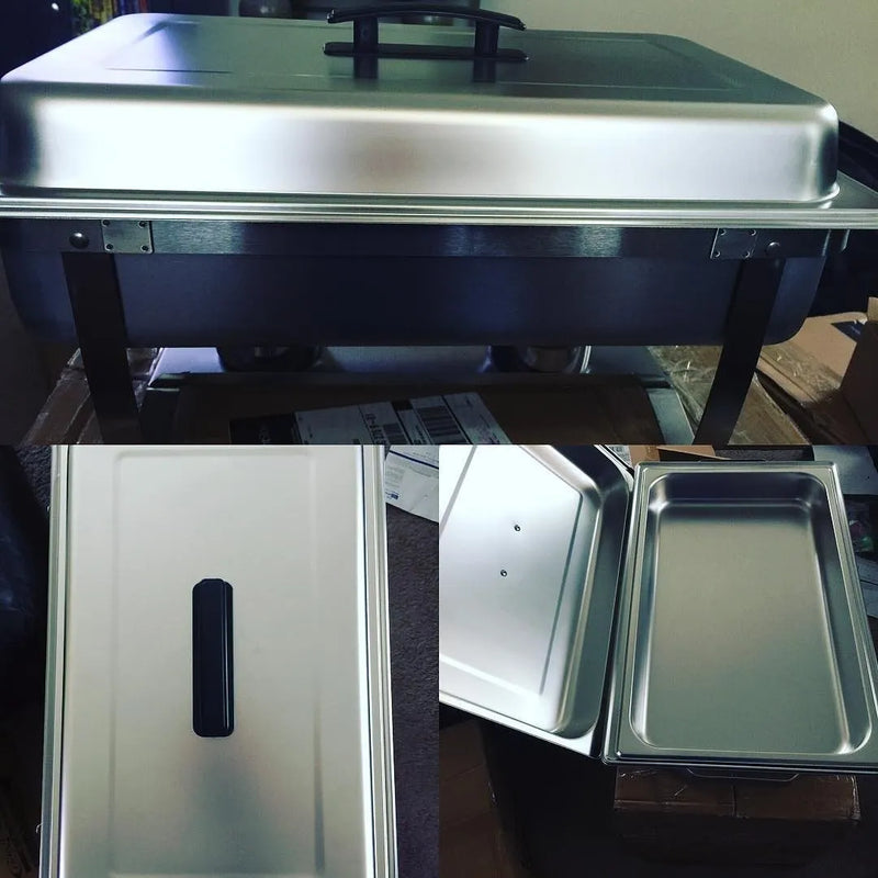 Set 4 Samovares Industrial Acero Inox De 8 Lts 2 Quemadores