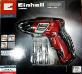 Atornillador Inalámbrico Destornillador Einhell 3,6v 200rpm Rojo