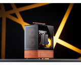 Jonsbo T7 Negro Micro Atx Pc Caso Chasis De Aluminio Con