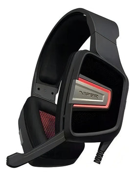 Diadema Gamer Viper V330 Estereo Patriot Pc Consola Color Negro