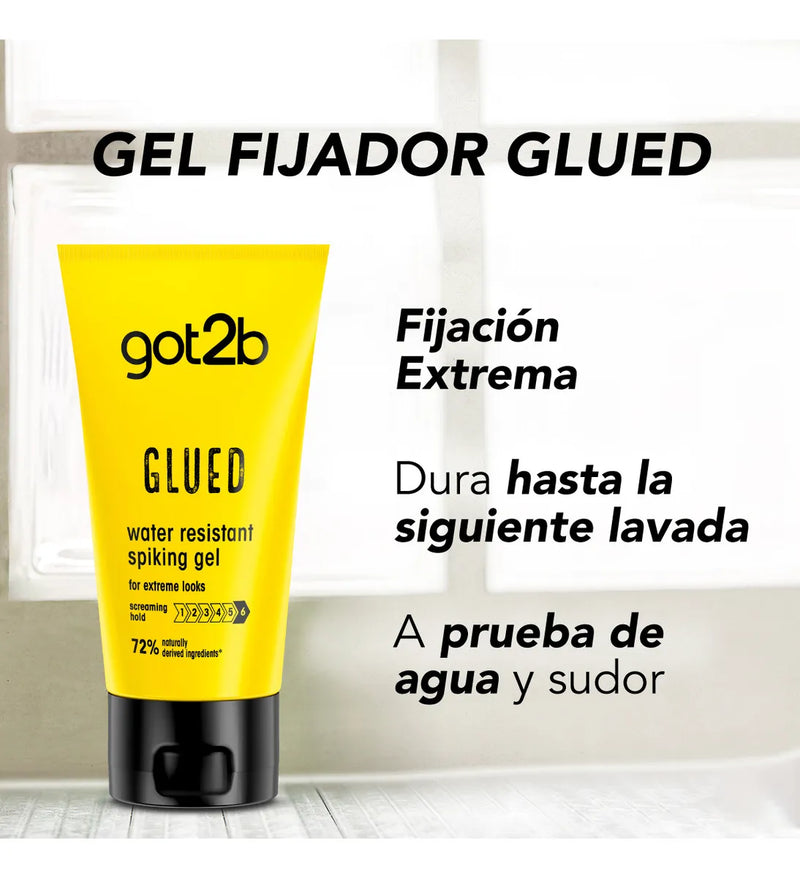 Gel Fijador para cabello Got2b Glued 150 ml