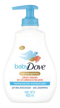 Dove Jabón Líquido Para Bebé 400ml