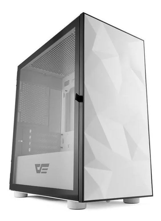 Armario Aigo Darkflash Dlm 21 con cristal lateral blanco para jugadores