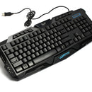 Teclado Usb Brobotix 420028 Ergonómico Iluminación Rgb /v