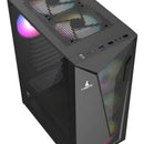 Gabinete Gamer Iceberg Flow D Negro Argb 4 Ventiladores Caja