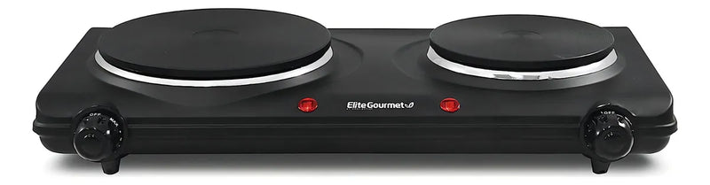Estufa Eléctrica Portátil Cocina Dos Puestos 1700 W Bgs102b Color Negro