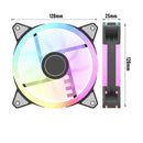 Ventilador De Cpu Af12 Rgb 120mm Para Pc Gamer Luz Led