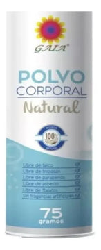 Polvo Corporal Natural Gaia X75 Gr
