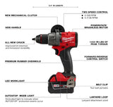 Taladro Percut Atornill M18 Fuel Maletin Milwaukee 2904-259a Color Rojo