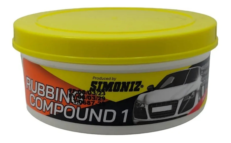 Crema Pulidora Rubbing Simoniz 200 Gr Para Autos Y Moto