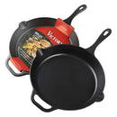 Sartén De Hierro Fundido Curado Victoria® 30 Cm / 12 In