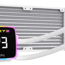 Cooler Xyz Aquapulse Aio 240mm Blanco Led 4 Pines
