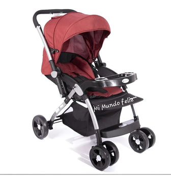 Coche de paseo Ebaby KUPER Coche Cuna azul