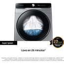 Lavadora Samsung 22 Kg Multicontrol Gris | Wf22c6400ap Gris