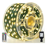 Luces Navideñas Exteriores De 1000 Led De Agua, Ench...