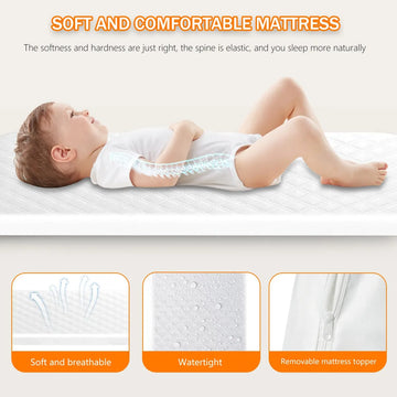Kingobabys Cuna De Bebe, Moises De Noche Para Bebe, Cuna Mec