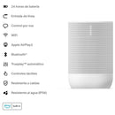 Sonos Move 2 - Parlante Portátil Con Sonido Estéreo Wifi Bt Blanco