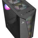Chasis Gabinete Caja Gamer Iceberg Flow D Negro 4 Fan Argb
